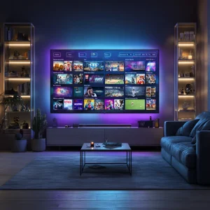 Blog - Watch IPTV Online | FluxPlay.TV IPTV free trial 2026 with 4K streaming, sports channels and modern IPTV interface on TV screen