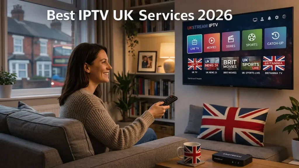 Best IPTV UK Services (2026) – Cheapest & Premium United Kingdom IPTV - Watch IPTV Online | FluxPlay.TV Best IPTV UK streaming service on smart TV with live channels in the United Kingdom